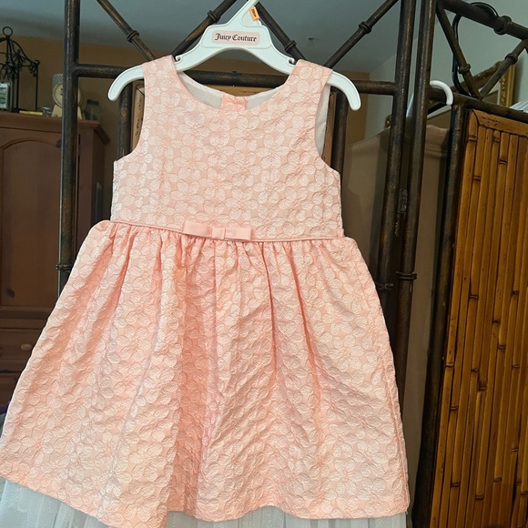 La Princess Dress Size 4T Rosy Pink w Grandma Nes Sweater Set - Picture 9 of 11